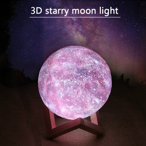 LED Starry Sky Moonlamp