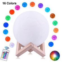 Load image into Gallery viewer, Colorful Planet Earth Lamp